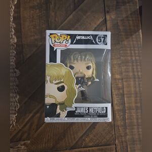New-In-Box Metallica James Hetfield Collectible Funko Pop Vinyl Figure